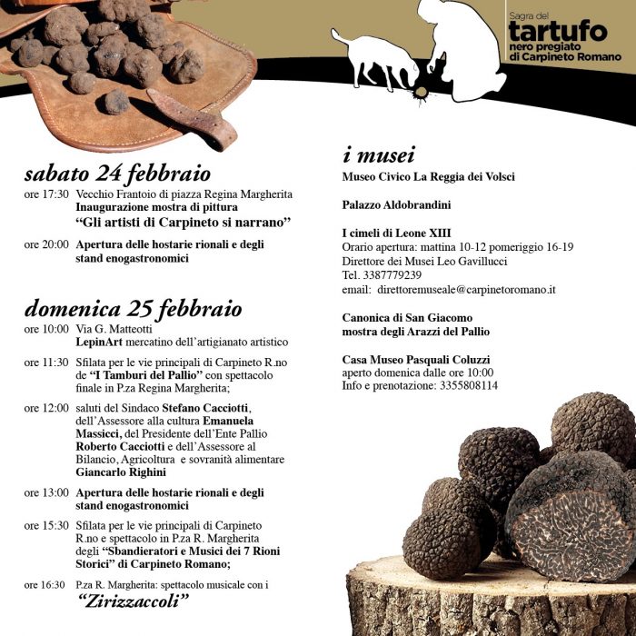 Locandina Festival del Folklore nei Lepini — edizione 2024 (2/2)